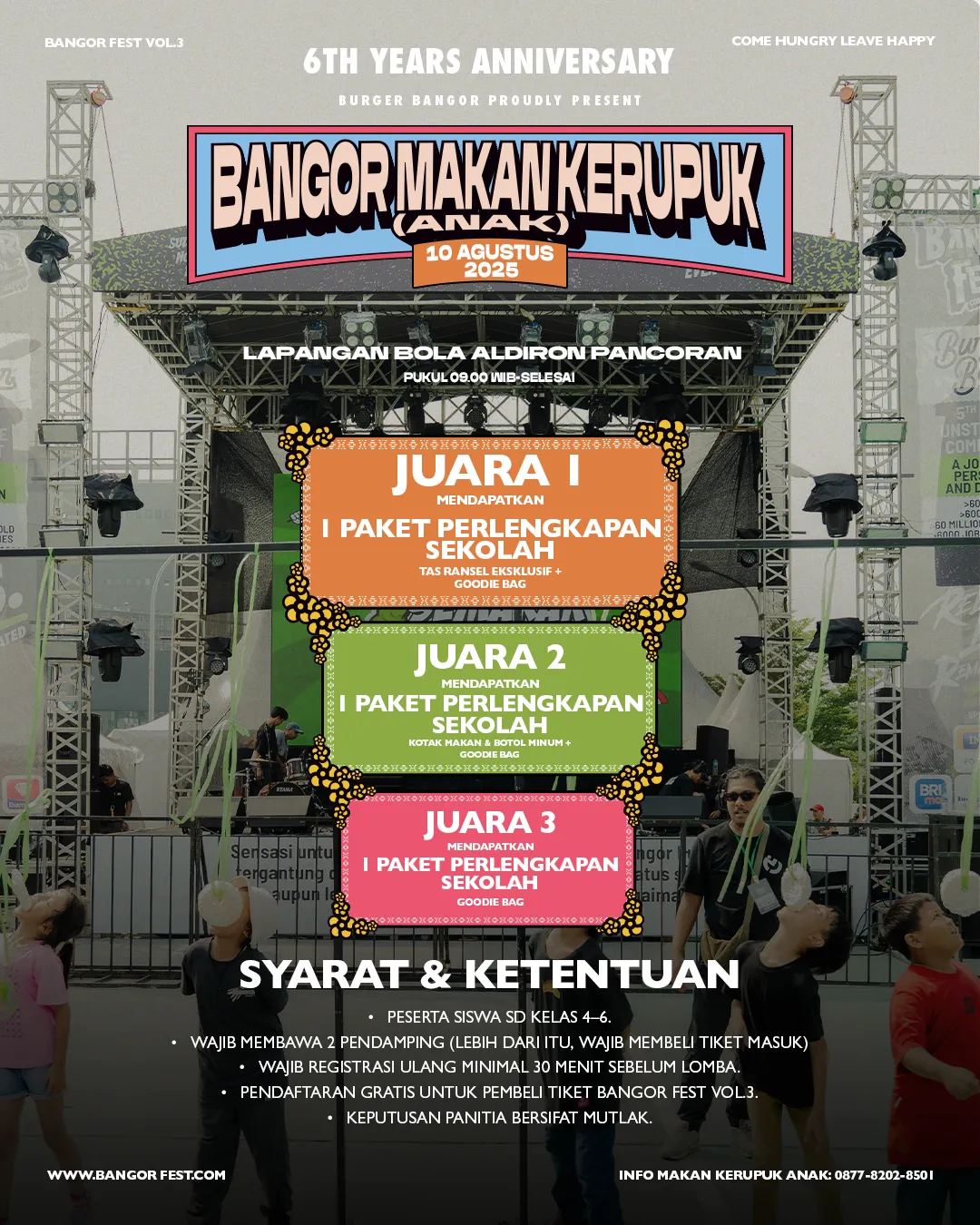 Bangor Makan Kerupuk Anak